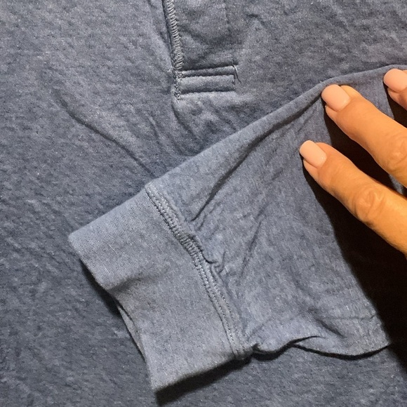 North Hudson Outfitters Men’s Blue Long Sleeve Tee Shirt - Picture 5 of 5